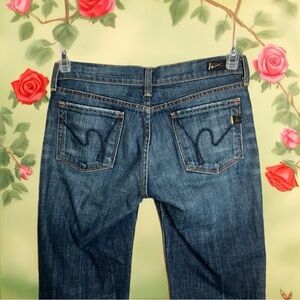 Citizens of Humanity Kelly Stretch Crop Low Rise Jeans Size 25